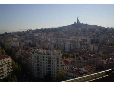 Vue sur Notre-Dame de la garde